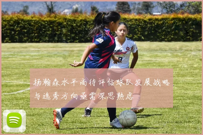 杨瀚森水平尚待评估球队发展战略与选秀方向亟需深思熟虑