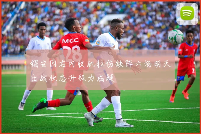 锡安因右内收肌拉伤缺阵六场明天出战状态升级为成疑